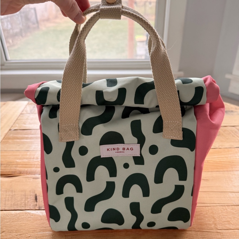 King Bag London Lunch Tote (Confetti Pattern)